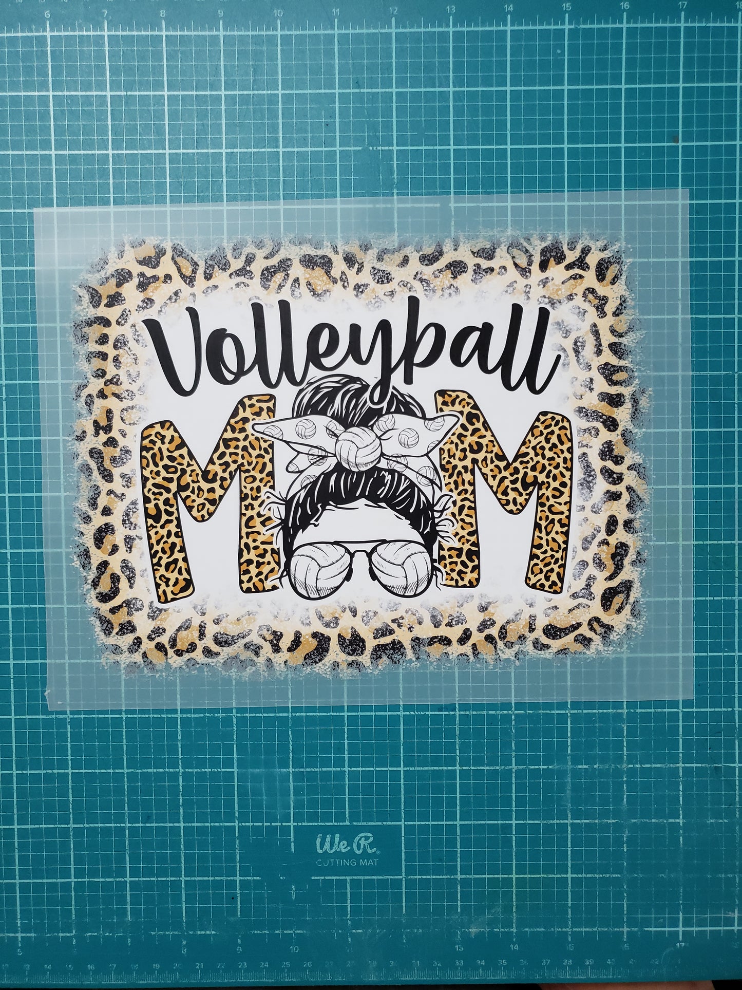 Football Mom DTF Transfer – Game Day Heat Press Design