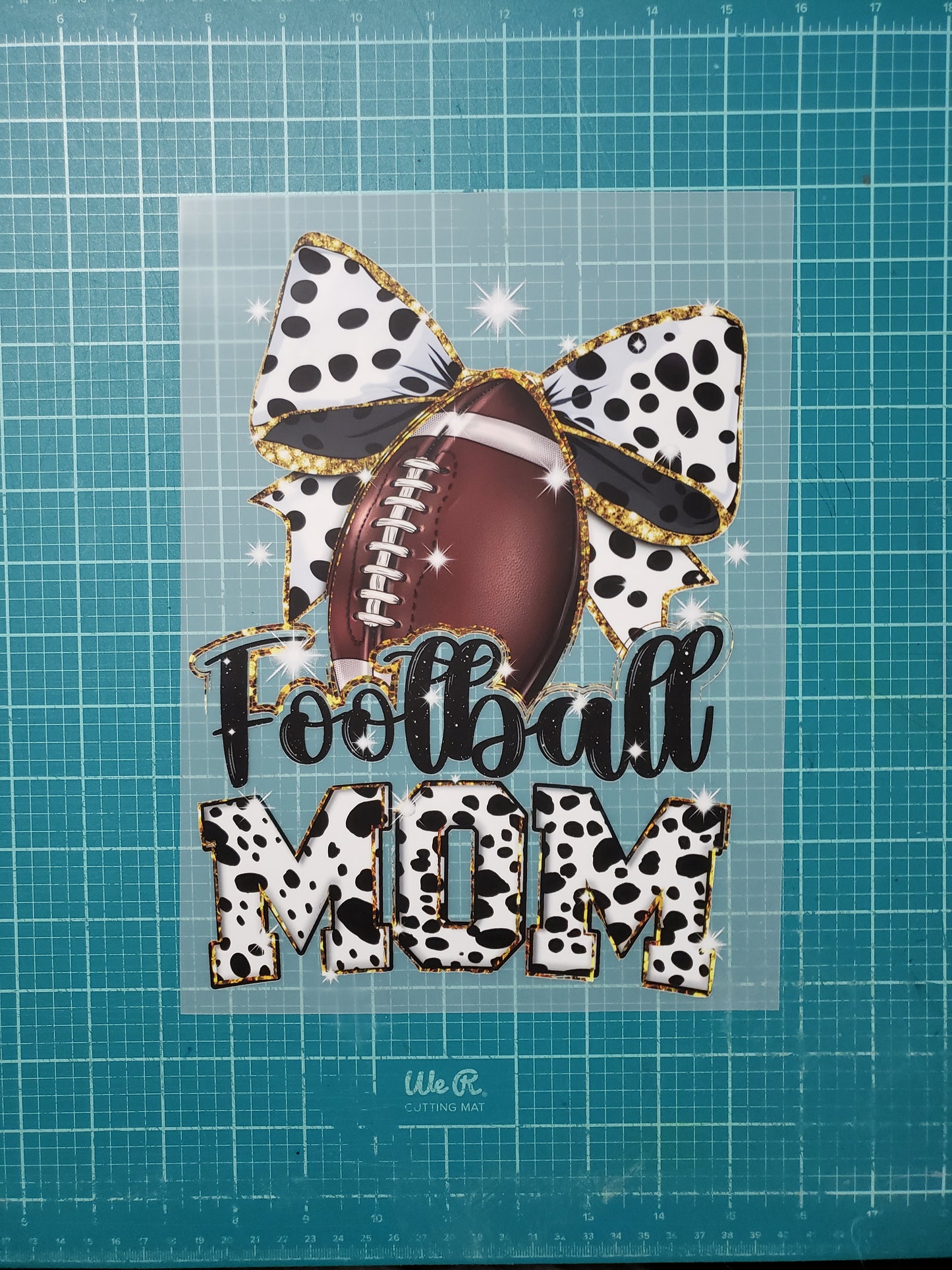 Football Mom DTF Transfer – Game Day Heat Press Design