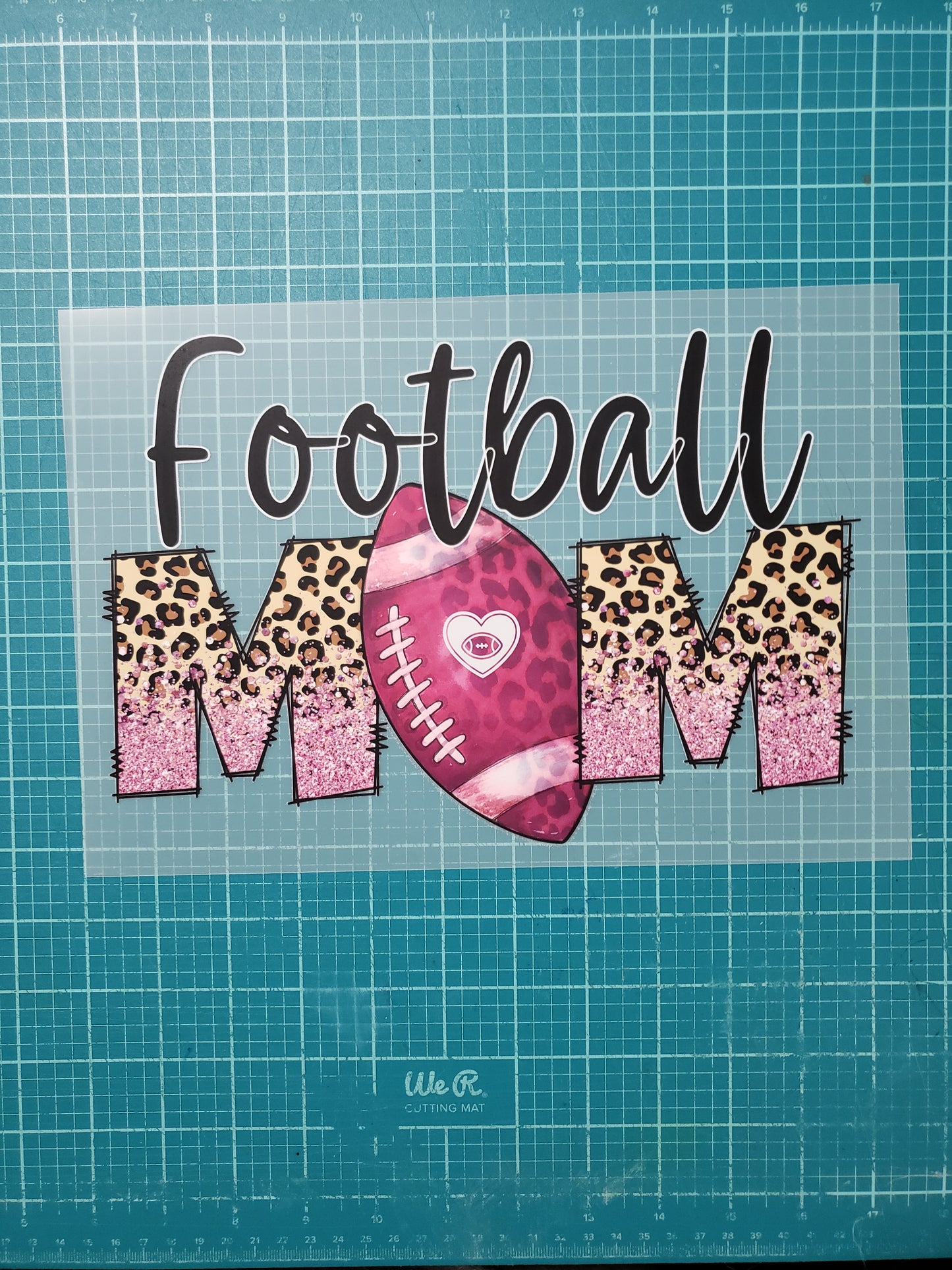 Football Mom DTF Transfer – Game Day Heat Press Design