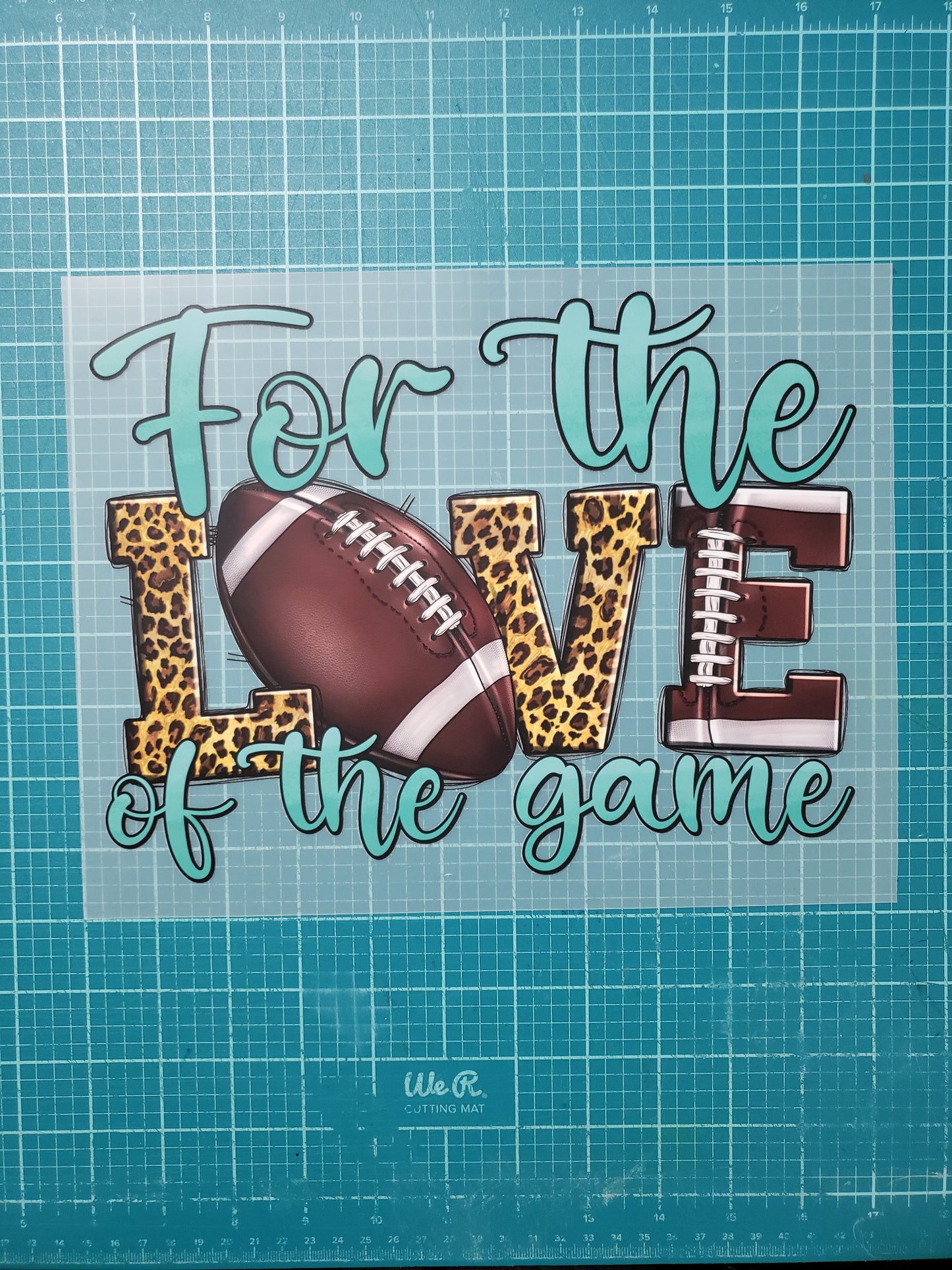 Football Mom DTF Transfer – Game Day Heat Press Design
