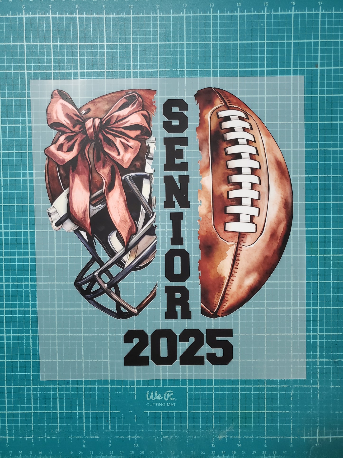 Football Mom DTF Transfer – Game Day Heat Press Design