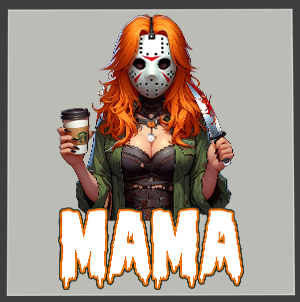 Horror Mama DTF Transfers Vol 2