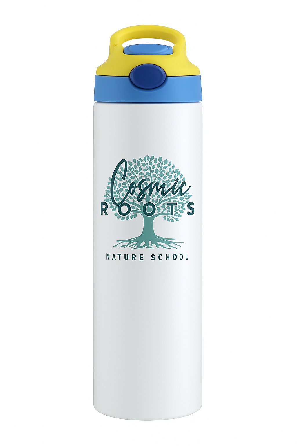 Cosmic 20oz Stainless Steel Water Bottle with Colorful Lids