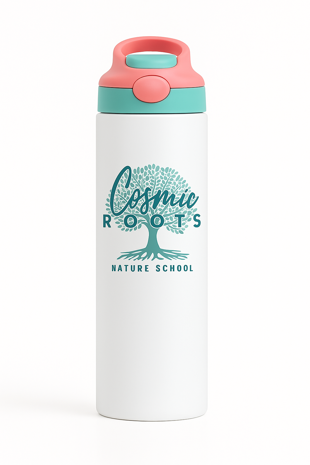 Cosmic 20oz Stainless Steel Water Bottle with Colorful Lids