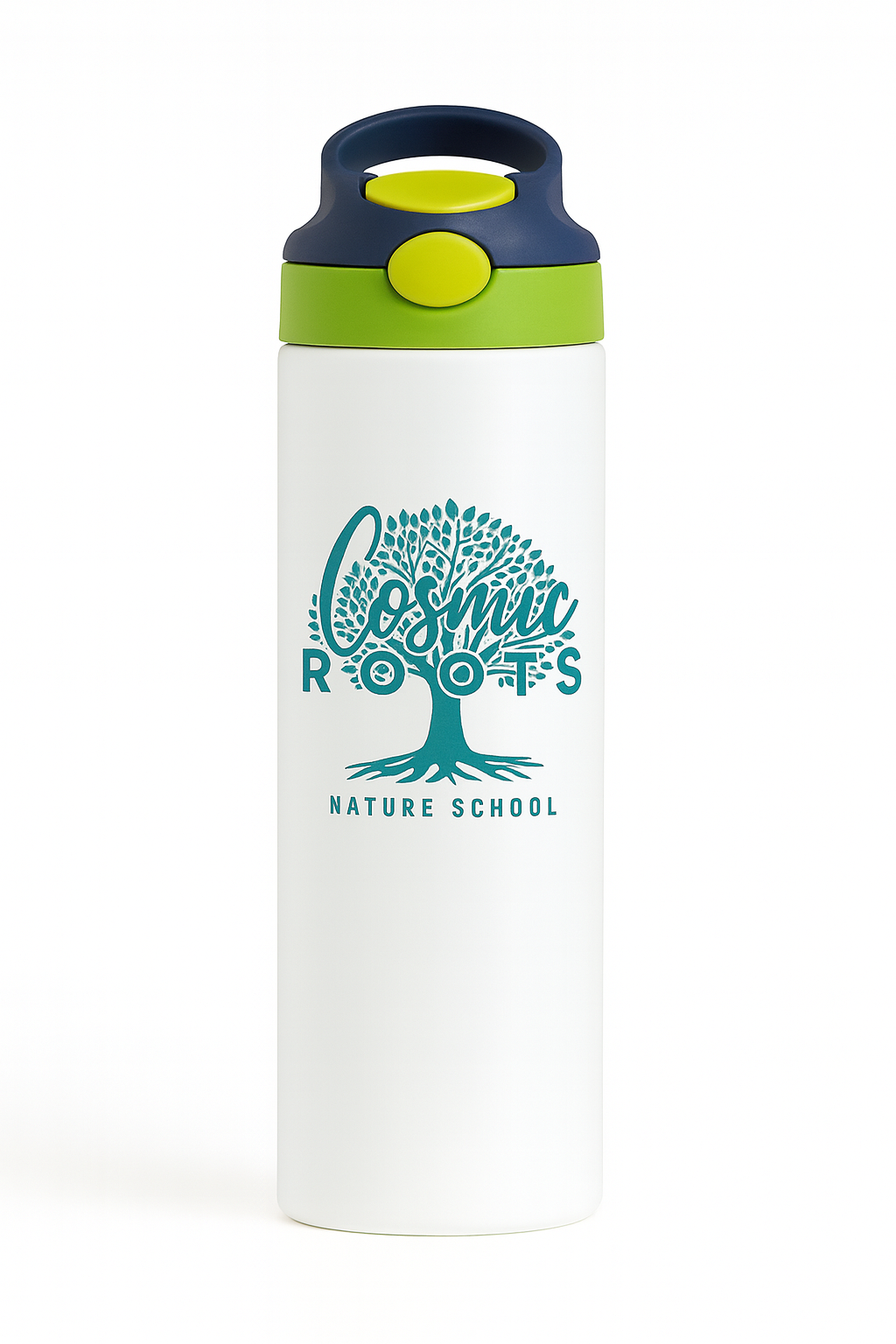 Cosmic 20oz Stainless Steel Water Bottle with Colorful Lids