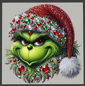 Grinch DTF Transfers – Christmas Ready to Press Heat Transfers