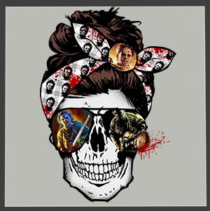 Horror Face DTF Transfers – Skull & Slasher Inspired Heat Transfers