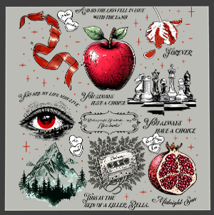 Twilight Movie DTF Transfers – Durable DTF Designs