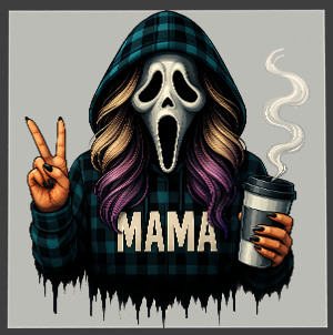 Horror Mama DTF Transfers Vol 1