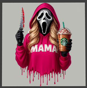 Horror Mama DTF Transfers Vol 1