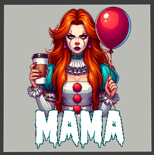 Horror Mama DTF Transfers Vol 2