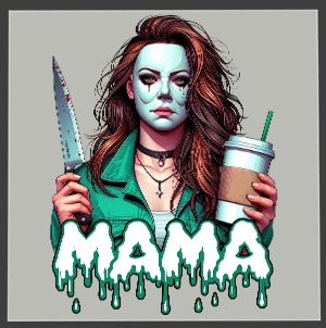 Horror Mama DTF Transfers Vol 2