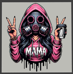 Horror Mama DTF Transfers Vol 1
