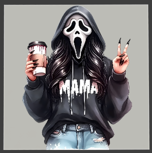 Horror Mama DTF Transfers Vol 1