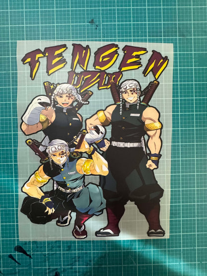 Anime-Style DTF Heat Transfers | Vibrant Full-Color Prints for Apparel & Crafts