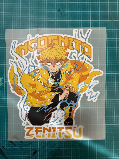 Anime-Style DTF Heat Transfers | Vibrant Full-Color Prints for Apparel & Crafts