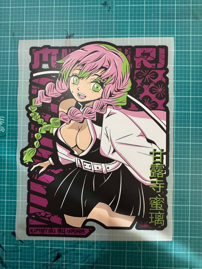Anime-Style DTF Heat Transfers | Vibrant Full-Color Prints for Apparel & Crafts