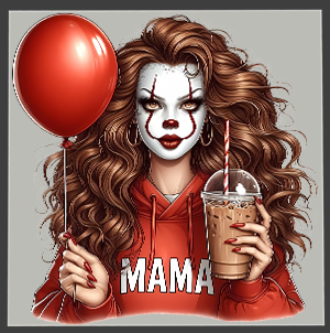 Horror Mama DTF Transfers Vol 1