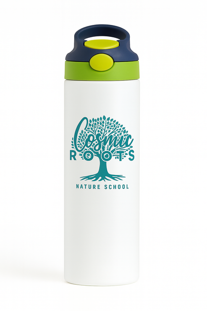 Cosmic 20oz Stainless Steel Water Bottle with Colorful Lids