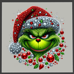 Grinch DTF Transfers – Christmas Ready to Press Heat Transfers