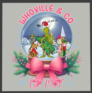 Grinch DTF Transfers – Christmas Ready to Press Heat Transfers