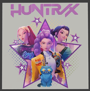 K-Pop Demon Hunter DTF Transfer | High-Quality Heat Press Print