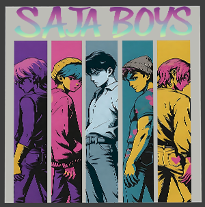 K-Pop Demon Hunter DTF Transfer | High-Quality Heat Press Print