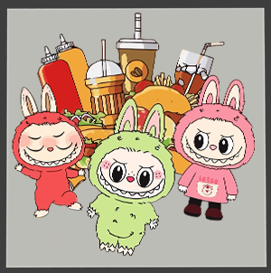 Labubu DTF Transfers – Ready to Press Heat Transfers for Apparel
