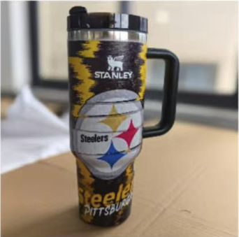 40oz Sports Fan Stainless Steel Tumbler with Handle PRE-ORDER