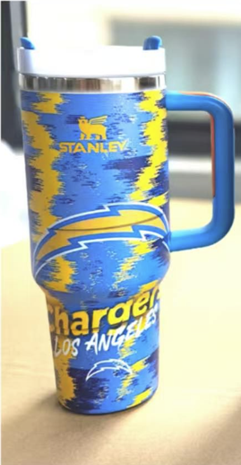 40oz Sports Fan Stainless Steel Tumbler with Handle PRE-ORDER