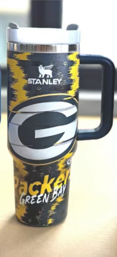 40oz Sports Fan Stainless Steel Tumbler with Handle PRE-ORDER