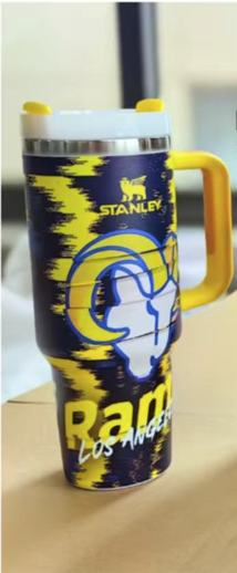 40oz Sports Fan Stainless Steel Tumbler with Handle PRE-ORDER