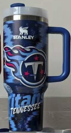 40oz Sports Fan Stainless Steel Tumbler with Handle PRE-ORDER
