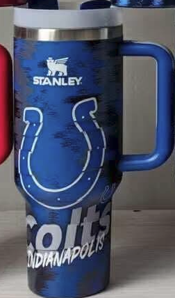 40oz Sports Fan Stainless Steel Tumbler with Handle PRE-ORDER