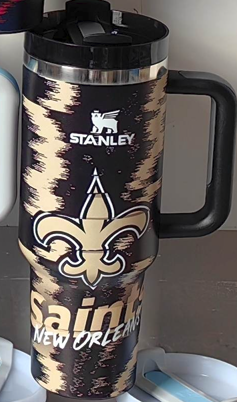 40oz Sports Fan Stainless Steel Tumbler with Handle PRE-ORDER