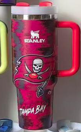 40oz Sports Fan Stainless Steel Tumbler with Handle PRE-ORDER