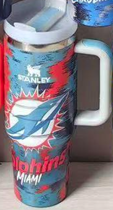 40oz Sports Fan Stainless Steel Tumbler with Handle PRE-ORDER