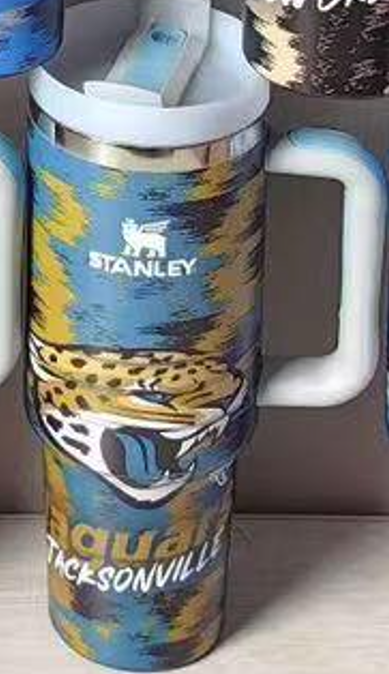40oz Sports Fan Stainless Steel Tumbler with Handle PRE-ORDER