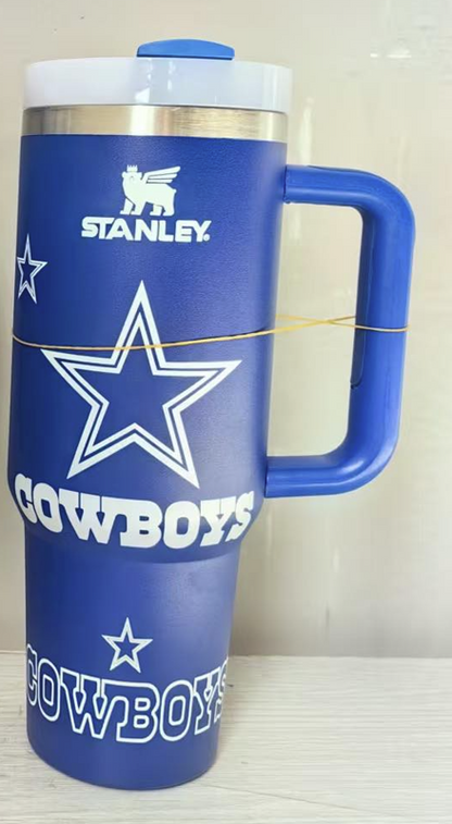 40oz Sports Fan Stainless Steel Tumbler with Handle PRE-ORDER