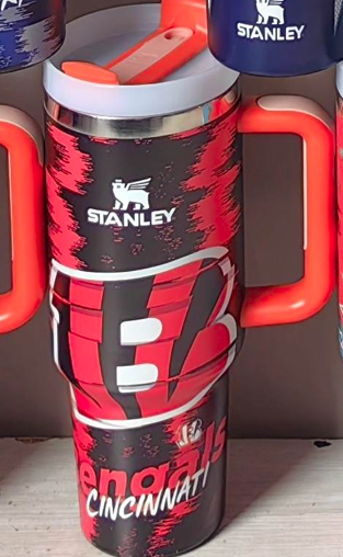 40oz Sports Fan Stainless Steel Tumbler with Handle PRE-ORDER