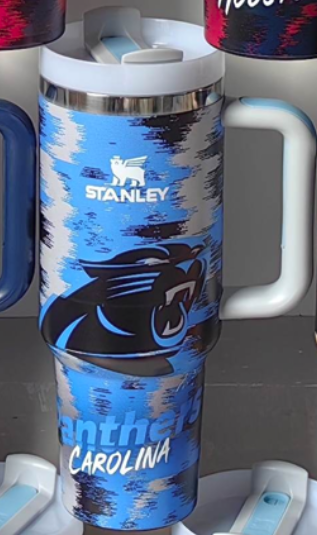 40oz Sports Fan Stainless Steel Tumbler with Handle PRE-ORDER