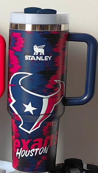 40oz Sports Fan Stainless Steel Tumbler with Handle PRE-ORDER