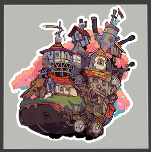 Ghibli DTF Transfers – Ready to Press Heat Transfers for Shirts & Hoodies