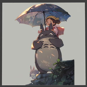 Ghibli DTF Transfers – Ready to Press Heat Transfers for Shirts & Hoodies